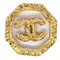 CHANEL 1993 Brooch Gold Clear 71353 2