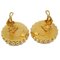 Chanel 1993 Button Earrings Clip-On Gold 93A 27331, Set of 2 4