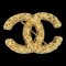 CHANEL 1993 CC Brooch Pin Gold Small 64493, Image 1