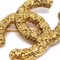 CHANEL 1993 CC Brooch Pin Gold Small 64493, Image 2