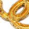 CHANEL 1993 CC Brooch Pin Gold Small 64493, Image 4