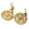 CC Cutout Round Earrings from Chanel, Set of 2 3