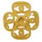 Spilla a forma di trifoglio in oro di Chanel, Immagine 1