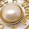 Chanel 1993 Faux Pearl Button Earrings Clip-On 83884, Set of 2 2