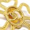 Chanel 1993 Floral Ohrringe Gold Clip-On 28 27791, 2er Set 2