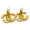 Chanel 1993 Florentine Cc Earrings Large 59833, Set of 2 2