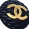 Orecchini a bottone Chanel neri 93P 131518, set di 2, Immagine 2