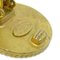 Chanel Ohrringe Gold Schwarz Clip-On 93A 111049, 2 . Set 3