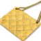 CHANEL 1993 Quilted Bag Brooch Pin Gold 28 AK38339b, Image 3