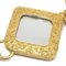 CHANEL 1994 Glocke Verspiegelte Halskette mit Goldkette 60002 2