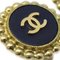 Black and Gold CC Earrings from Chanel, Set of 2 2