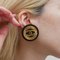Chanel 1994 Button Earrings Black Clip-On 29 Ao32218, Set of 2, Image 2