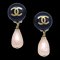Chanel 1994 Teardrop Pearl Cc Dangle Earrings Ao32425, Set of 2, Image 1