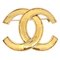 Broche CC en Or de Chanel 1