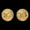 Chanel Button Earrings Gold 94P Small Ao28182, Set of 2, Image 1