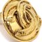 Chanel Button Earrings Gold 94P Small Ao28182, Set of 2, Image 2