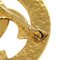 Spilla CC ritagliata in oro di Chanel, Immagine 4