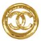 Spilla CC ritagliata in oro di Chanel, Immagine 1