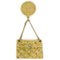Spilla a forma di borsa con motivo dorato di Chanel, Immagine 1