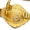 Chanel Dangle Hoop Earrings Clip-On Gold 29/2881 19722, Set of 2 4