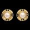 Chanel 1994 Faux Pearl Earrings Clip-On 60431, Set of 2, Image 1