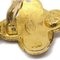 Chanel Fringe Dangle Earrings Clip-On Gold 94A 121317, Set of 2 4