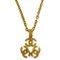 Dreifache CC Gold Halskette von Chanel 1