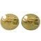 Chanel 1994 Gold & Black 'Cc' Rope Edge Button Earrings 151965, Set of 2 3