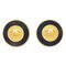 Rope Edge Button Earrings from Chanel, Set of 2 1
