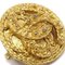Chanel Button Earrings Gold-Plated Clip-On 94A 39033, Set of 2 2