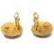 Gold CC Filigree Earrings from Chanel, Set of 2 3