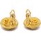Gold CC Filigree Earrings from Chanel, Set of 2 3