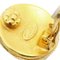 Kleine goldene CC Filigran Ohrringe von Chanel, 2 . Set 4