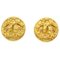 Small Gold CC Filigree Earrings from Chanel, Set of 2 1