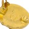 Pendientes Chanel con botón de oro con clip 94A 141020. Juego de 2, Imagen 4