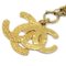 Goldene Halskette mit Kettenanhänger von Chanel 2