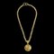 CHANEL 1994 Gold Chain Pendant Necklace 94P 58282 1