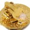 Aretes CC redondos acolchados de oro de Chanel. Juego de 2, Imagen 3