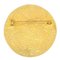 CHANEL 1994 Medaillon Brosche Gold 60170 2