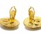 Oval Earrings in Gold from Chanel, Set of 2 3