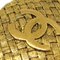 Chanel 1994 Oval Woven Cc Earrings Clip-On Gold 2904 131966, Set of 2, Image 2