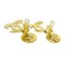 Orecchini pendenti CC trapuntati in oro di Chanel, set di 2, Immagine 3