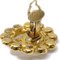 Rhinestone Earrings in Gold from Chanel, Set of 2 4