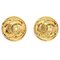 Round CC Earrings from Chanel, Set of 2, Image 1