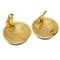 Chanel 1994 Round Woven Cc Earrings Clip-On Gold 2862 19138, Set of 2 4