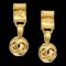 Chanel 1994 Shaking Earrings Clip-On Gold 80475, Set of 2 1
