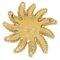 CHANEL 1994 Sun Brooch Pin Gold 34082 2