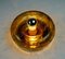 German Amber Glass Wall Lamp from Doria, 1960s, Image 7