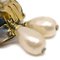 Teardrop Pearl CC Dangle Earrings from Chanel, Set of 2, Image 2