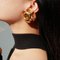 Chanel 1994 Faux Tortoiseshell Earrings Clip-On Brown 20628, Set of 2, Image 2